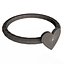 Heart Jewellery Ring 015 Chrome