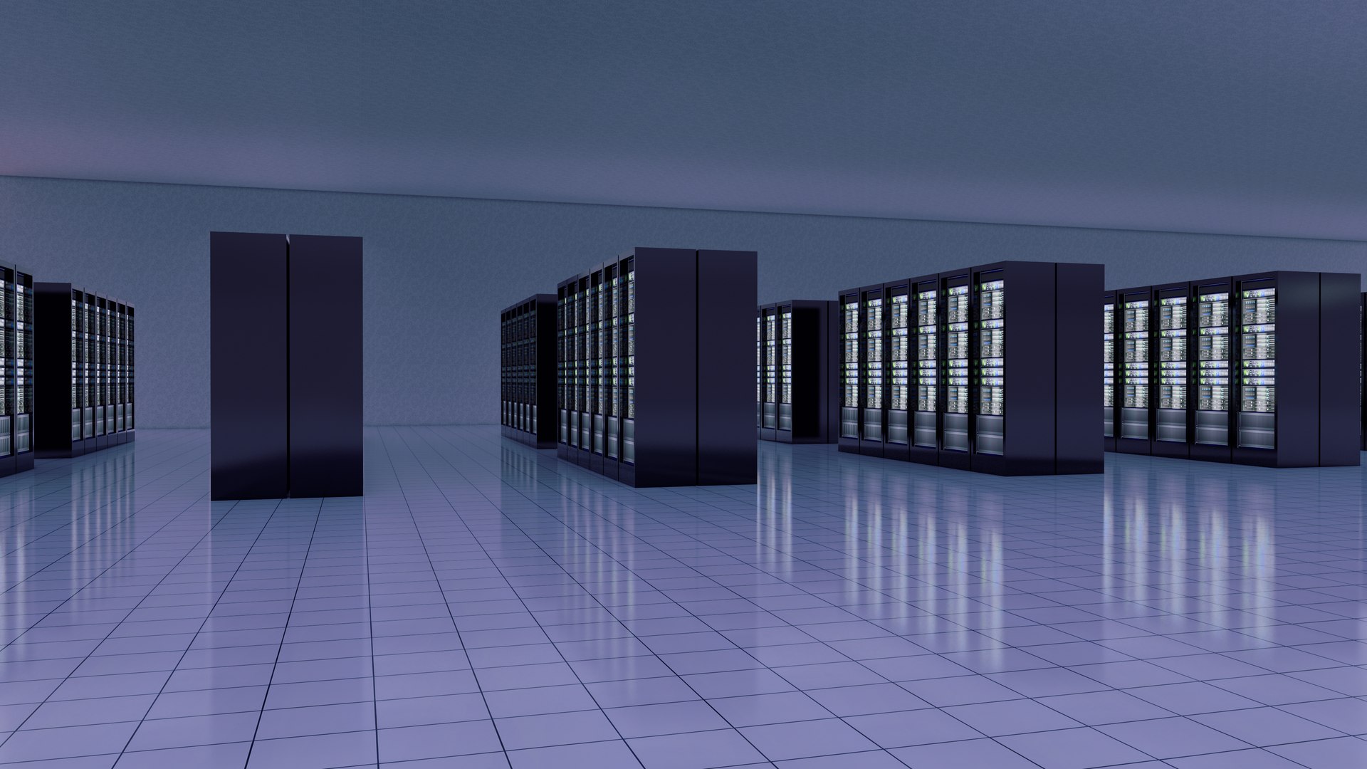 3D Aws Amazon Data Center Building with Interior - TurboSquid 2113349