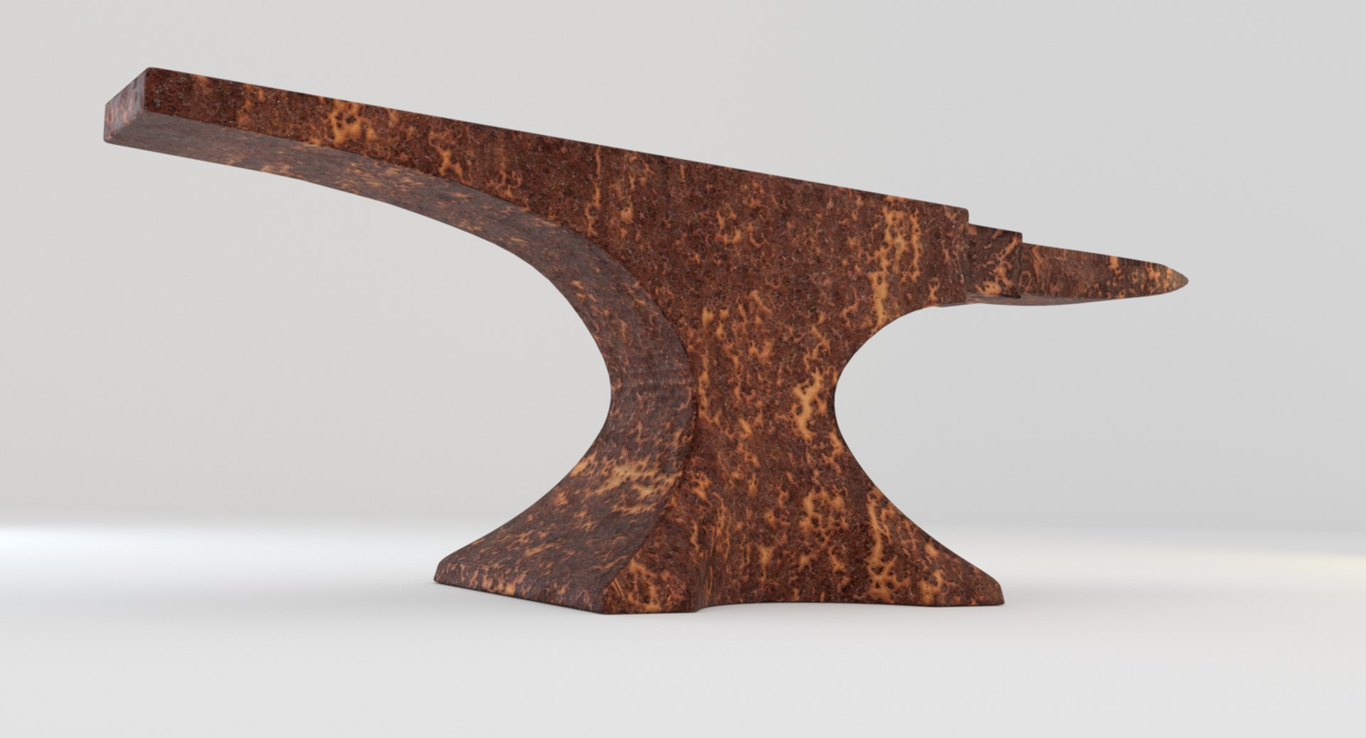 3D rusted anvil model - TurboSquid 1290518