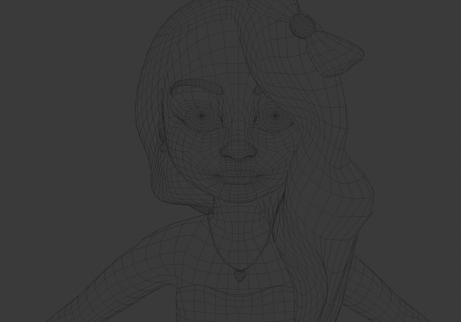 3D Model Pink Chic Girl - TurboSquid 1910341