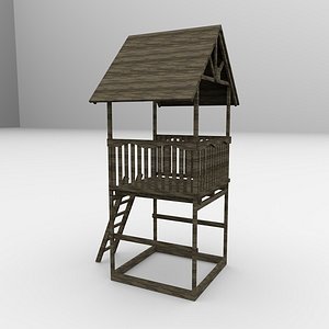 3ds max watchtower watch tower