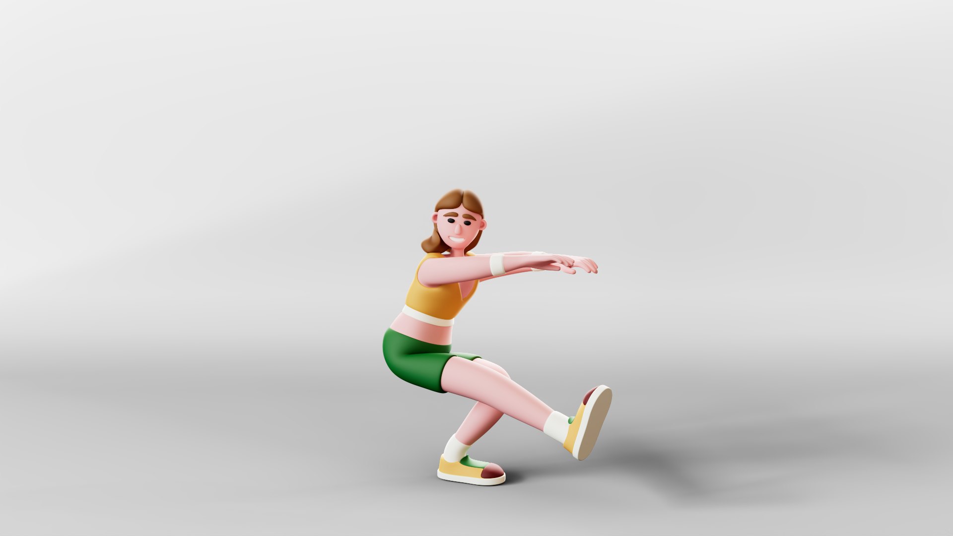 Sportsmen - Rigged 3D Characters 12 Animations 3D Model - TurboSquid ...
