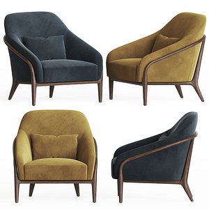 3D adele armchair designlush