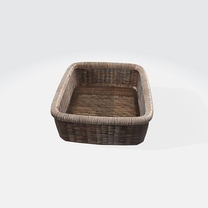3D Handwoven Basket
