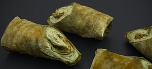 TORTILLA WARP SANDWICHES 2023 3D model