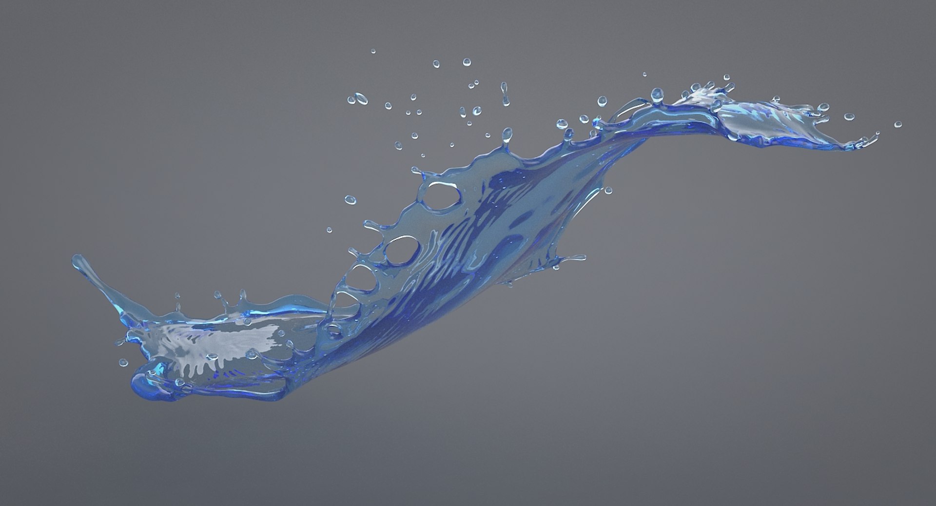 Abstract Splash 3D Model - TurboSquid 1385883