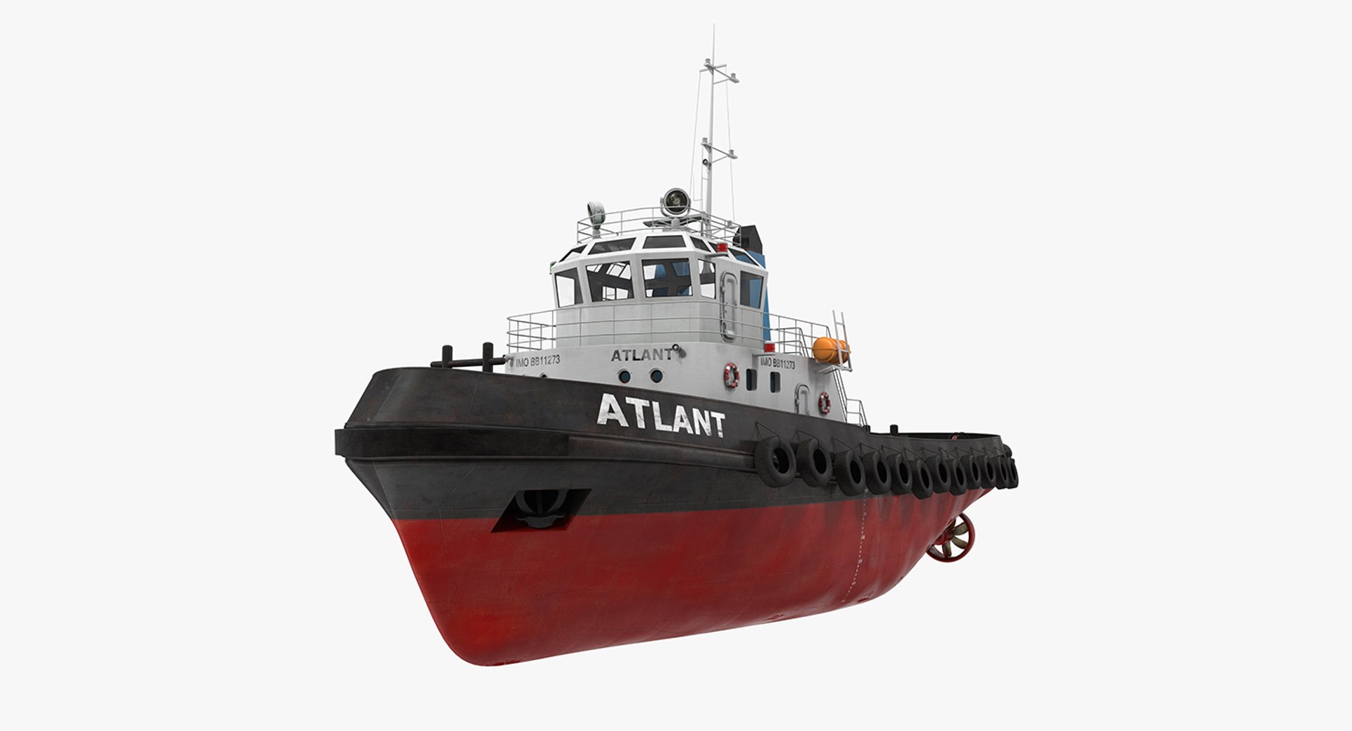 Deep Sea Tug 3D model preview