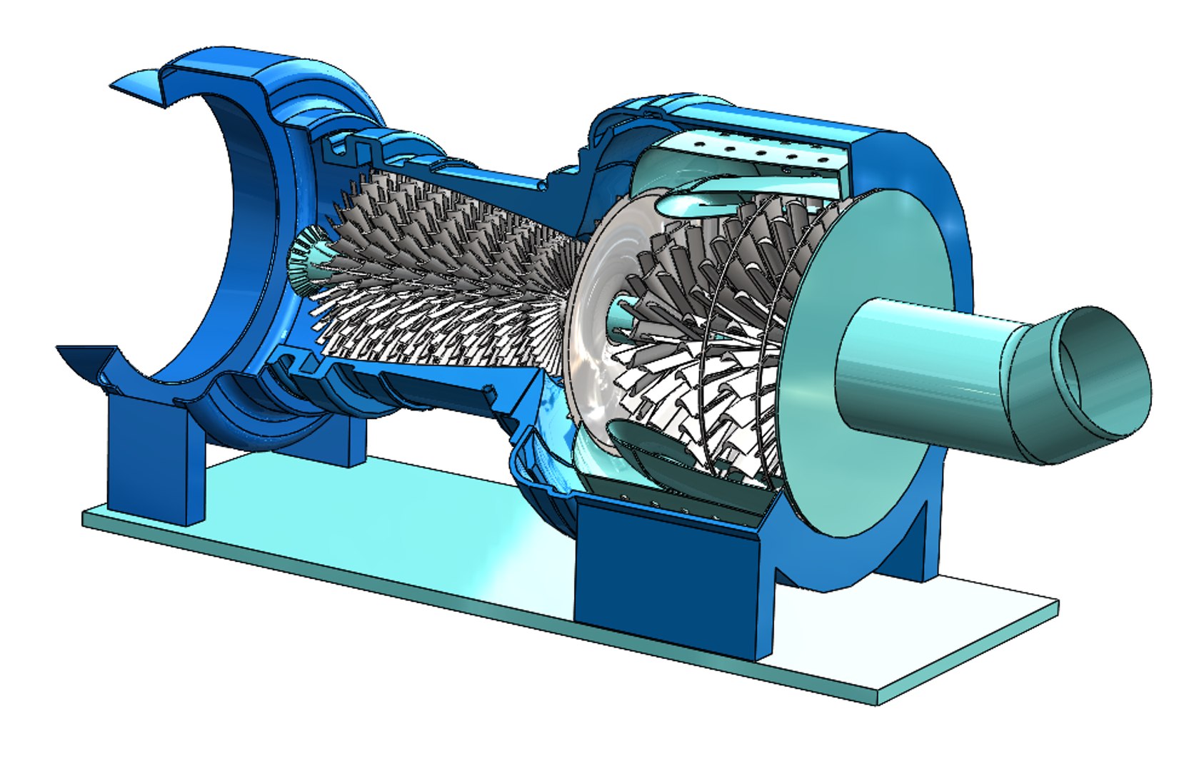 3D Jet Engine Model High Detail Gas Turbine CAD Design model https://p.turbosquid.com/ts-thumb/DF/ZksGtz/Ew/screenshot20250526233413/png/1748336171/1920x1080/fit_q87/2f1a7ff02dae00212f330666cbe27143fb33e05f/screenshot20250526233413.jpg