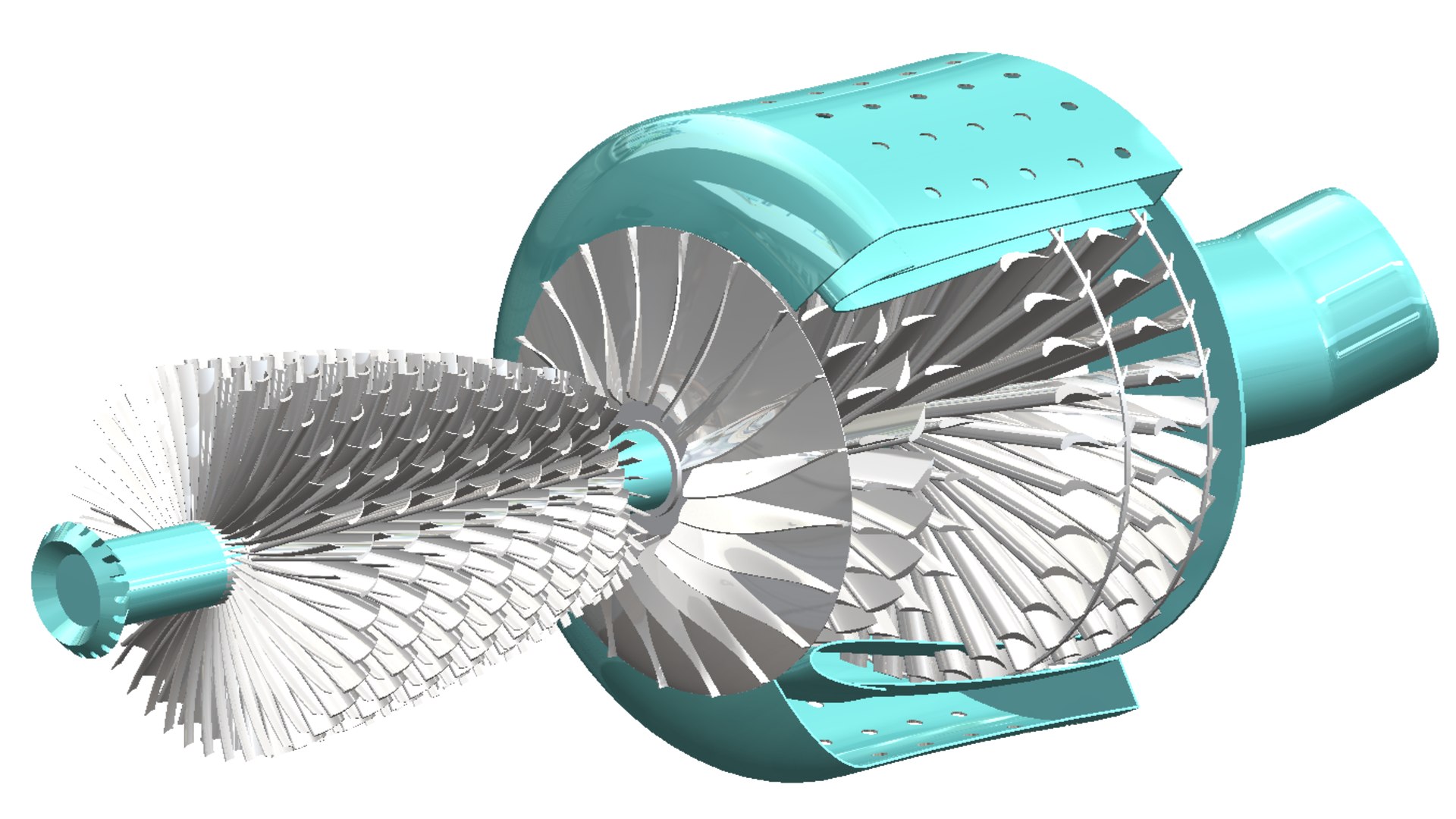 3D Jet Engine Model High Detail Gas Turbine CAD Design model https://p.turbosquid.com/ts-thumb/DF/ZksGtz/jt/screenshot20250526233725/png/1748342334/1920x1080/fit_q87/cceff9dcc9a7af4cb615893afa44dca658c9f0ad/screenshot20250526233725.jpg