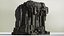 Basalt Columns and Rocks Kit PBR - Obsidian
