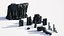 Basalt Columns and Rocks Kit PBR - Obsidian