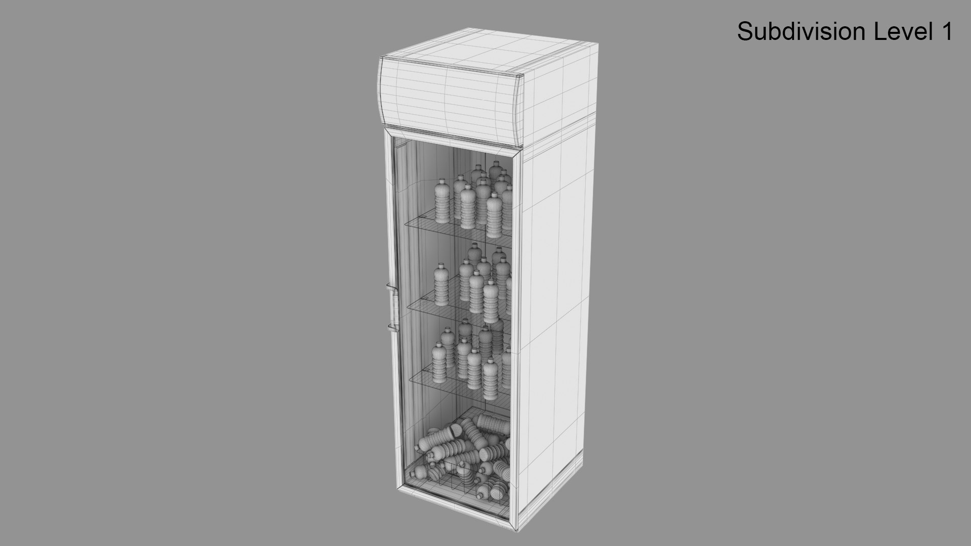 Beverages Refrigerator 3D - TurboSquid 1711947