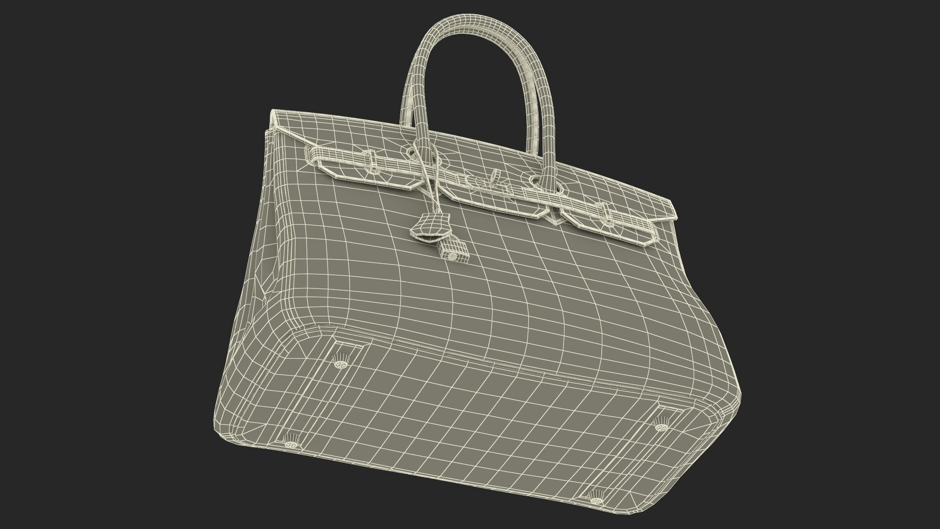 3D Woman Fashionable Bag model - TurboSquid 2101352