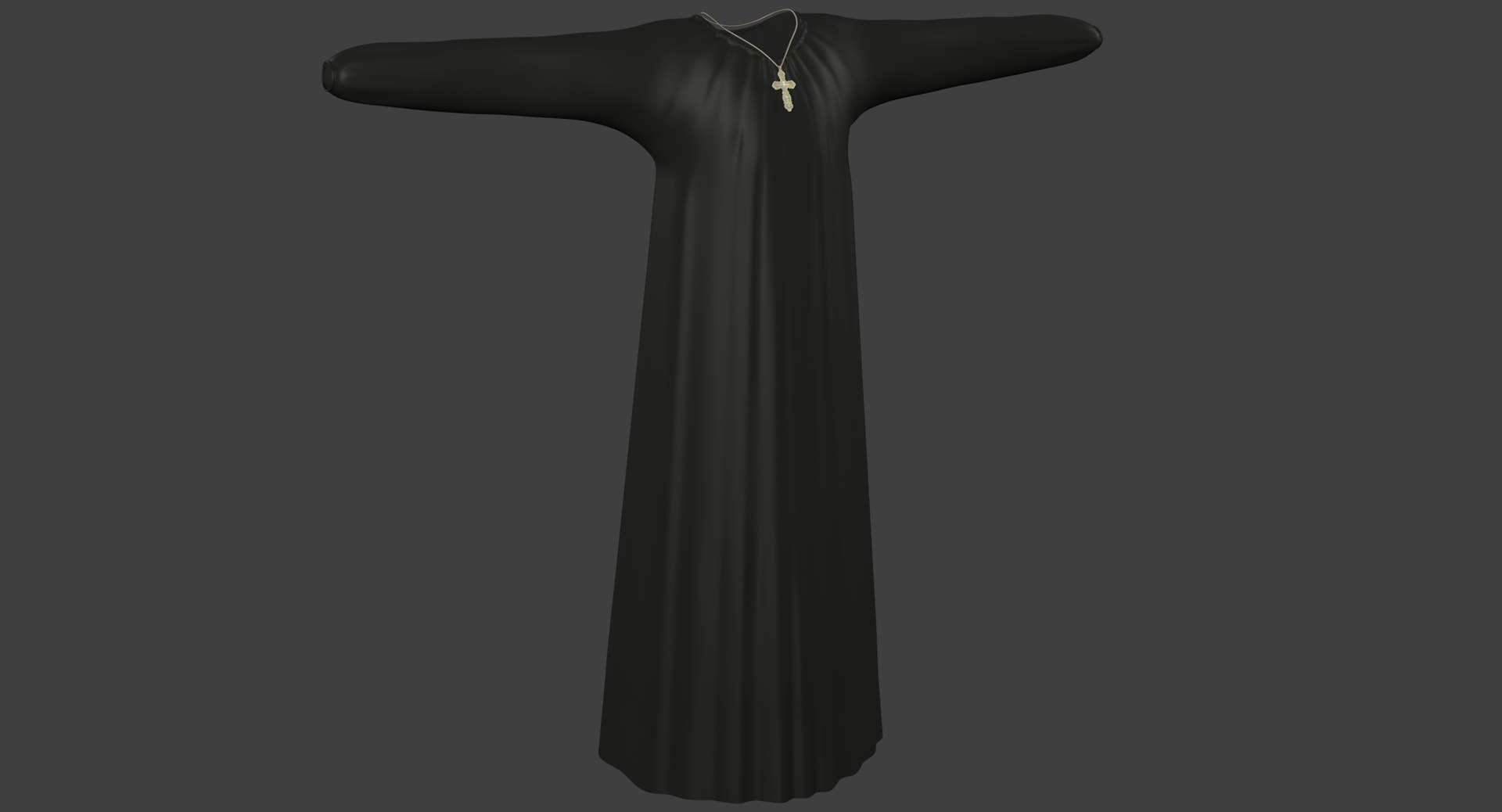 Monk Robe 3d 3ds