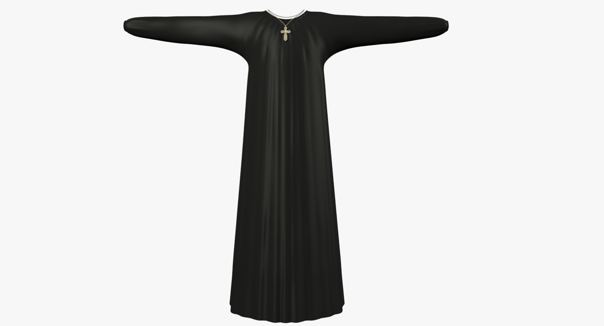 Monk Robe 3d 3ds