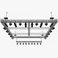 Light Hanging Truss Photo Studio Stage Light