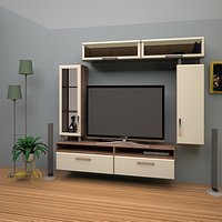 furniture for living room (wall, rack)
