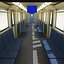 U-Bahn-Wagen mit Innenraum
