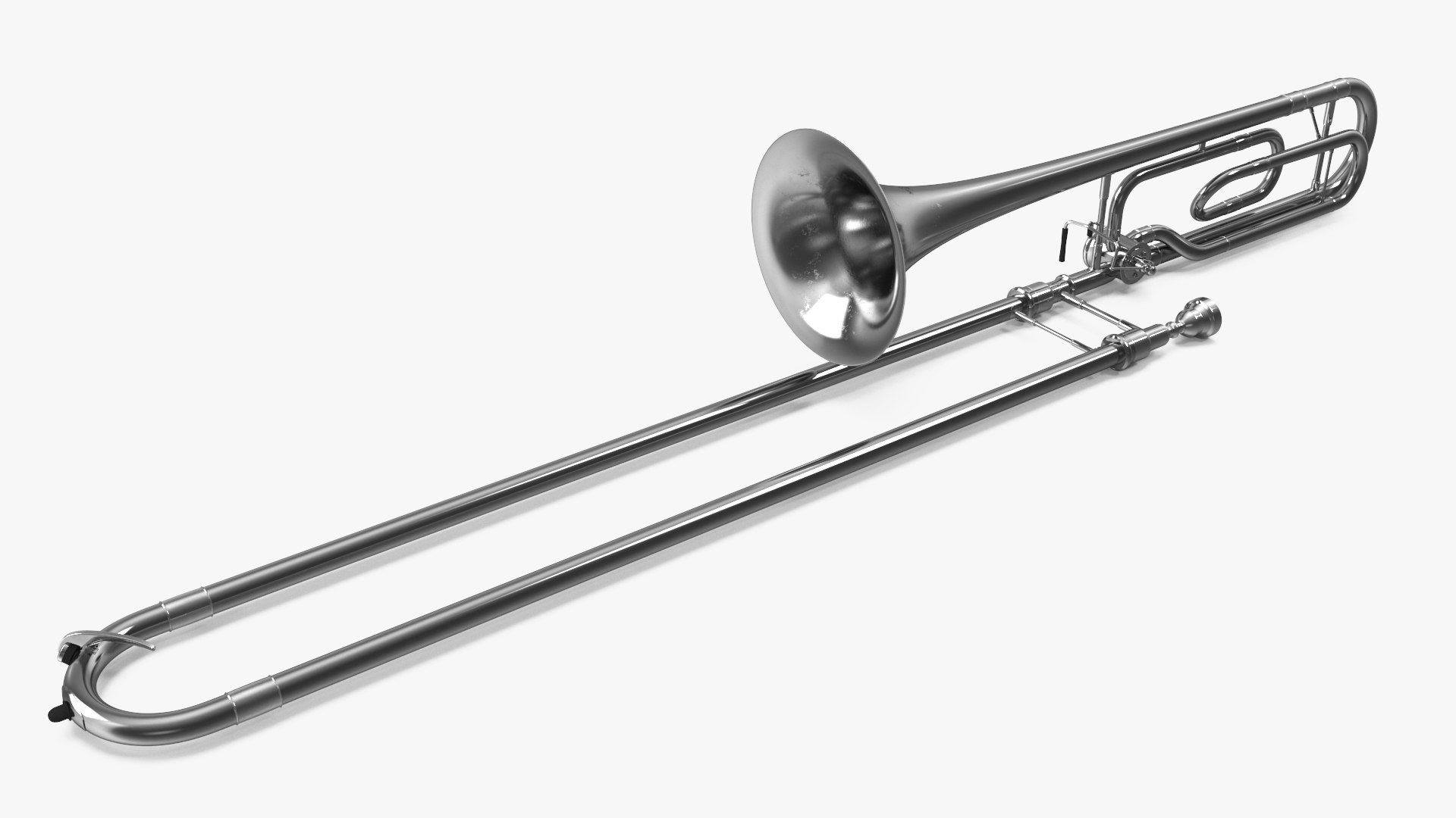 Trombone Musical Instrument Model - TurboSquid 2324019