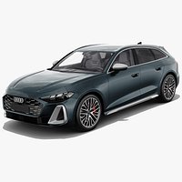 Audi S5 and A5 S-line Avant 2025 with interior
