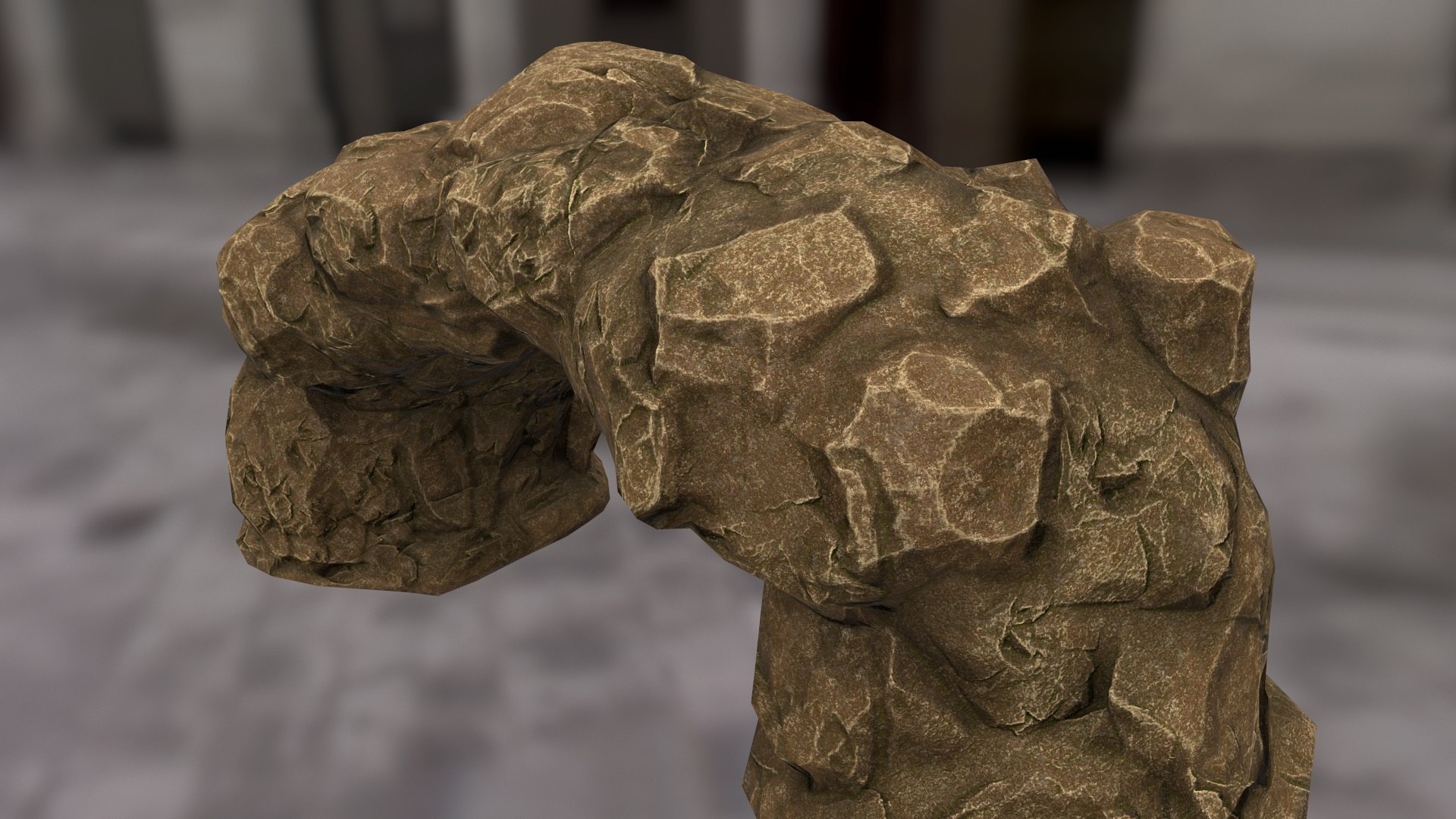 Blender Rock