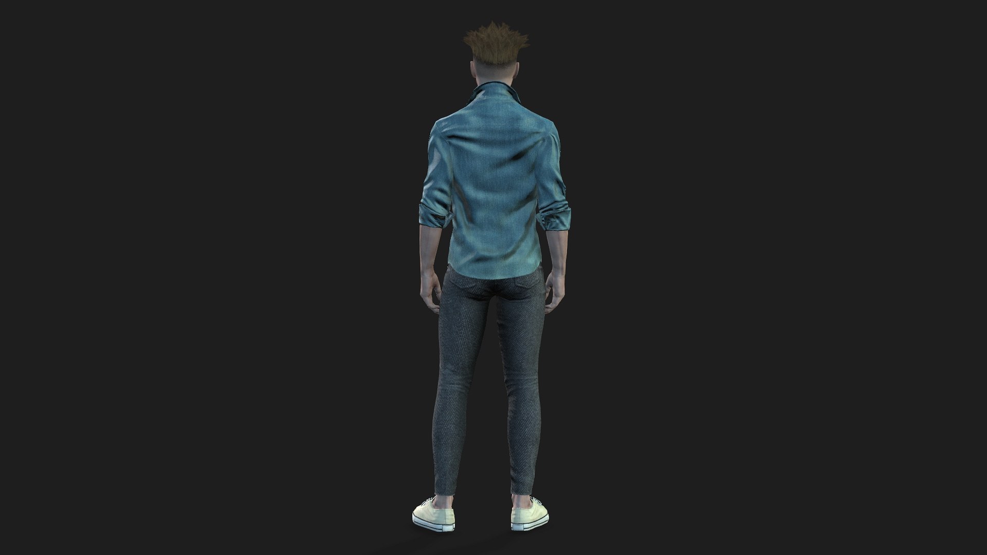Rigged 3D Male Character Game And Animation Ready 3D Model - TurboSquid ...