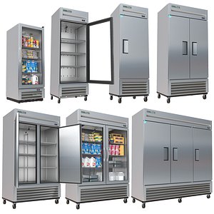 REFRIGERATOR AND FREEZER REACH-IN TRUE T-SERIES COLLECTION