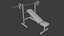 Incline Bench Press 3D model