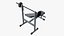 Incline Bench Press 3D model