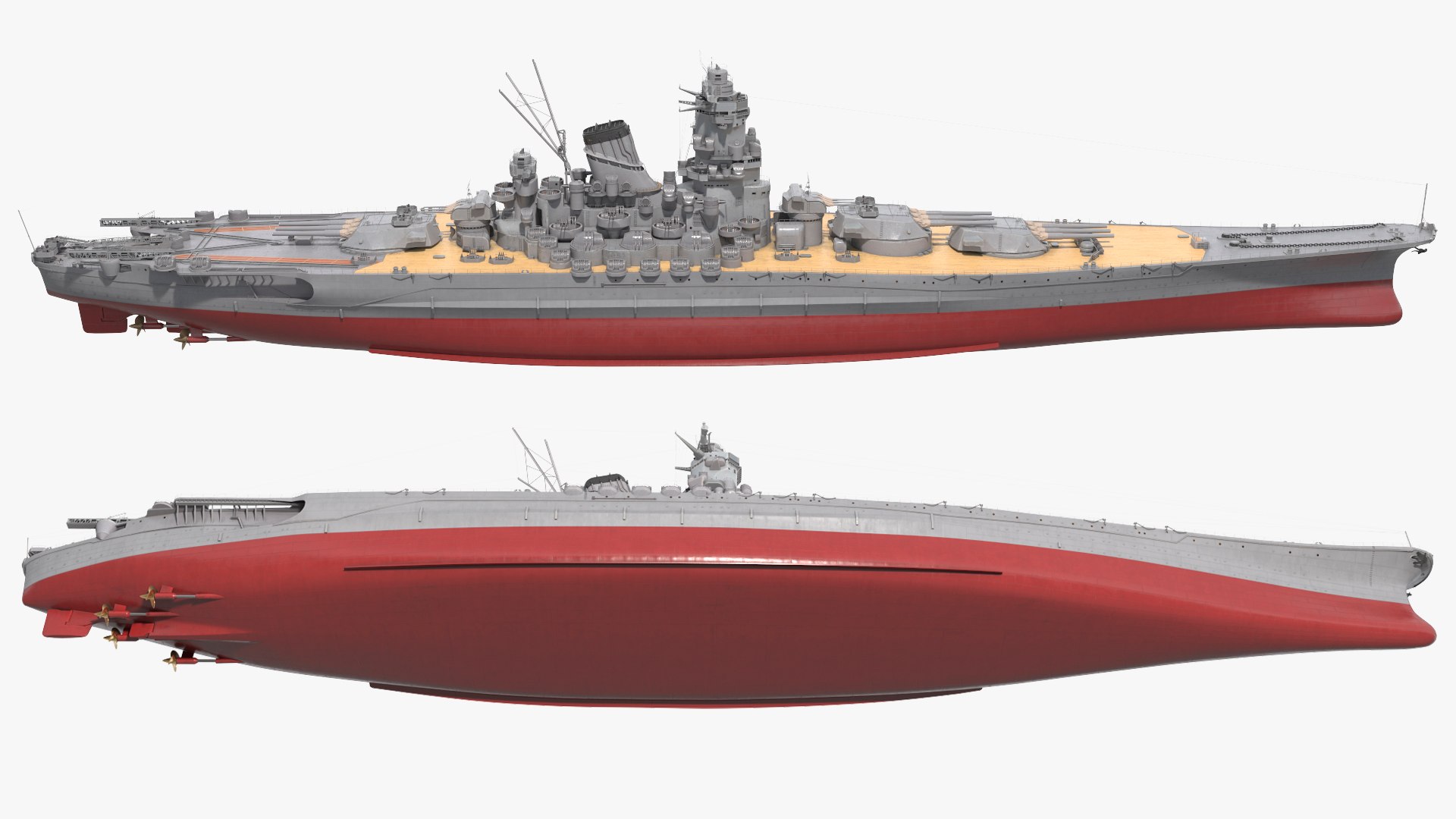 Japanese Battleship Yamato WWII Rigged 3D https://p.turbosquid.com/ts-thumb/DG/V3bwcB/Qp/japanese_battleship_yamato_wwii_rigged_007/jpg/1758268948/1920x1080/fit_q87/9c62085aa68e3de199f64336464d6acf11996dcf/japanese_battleship_yamato_wwii_rigged_007.jpg
