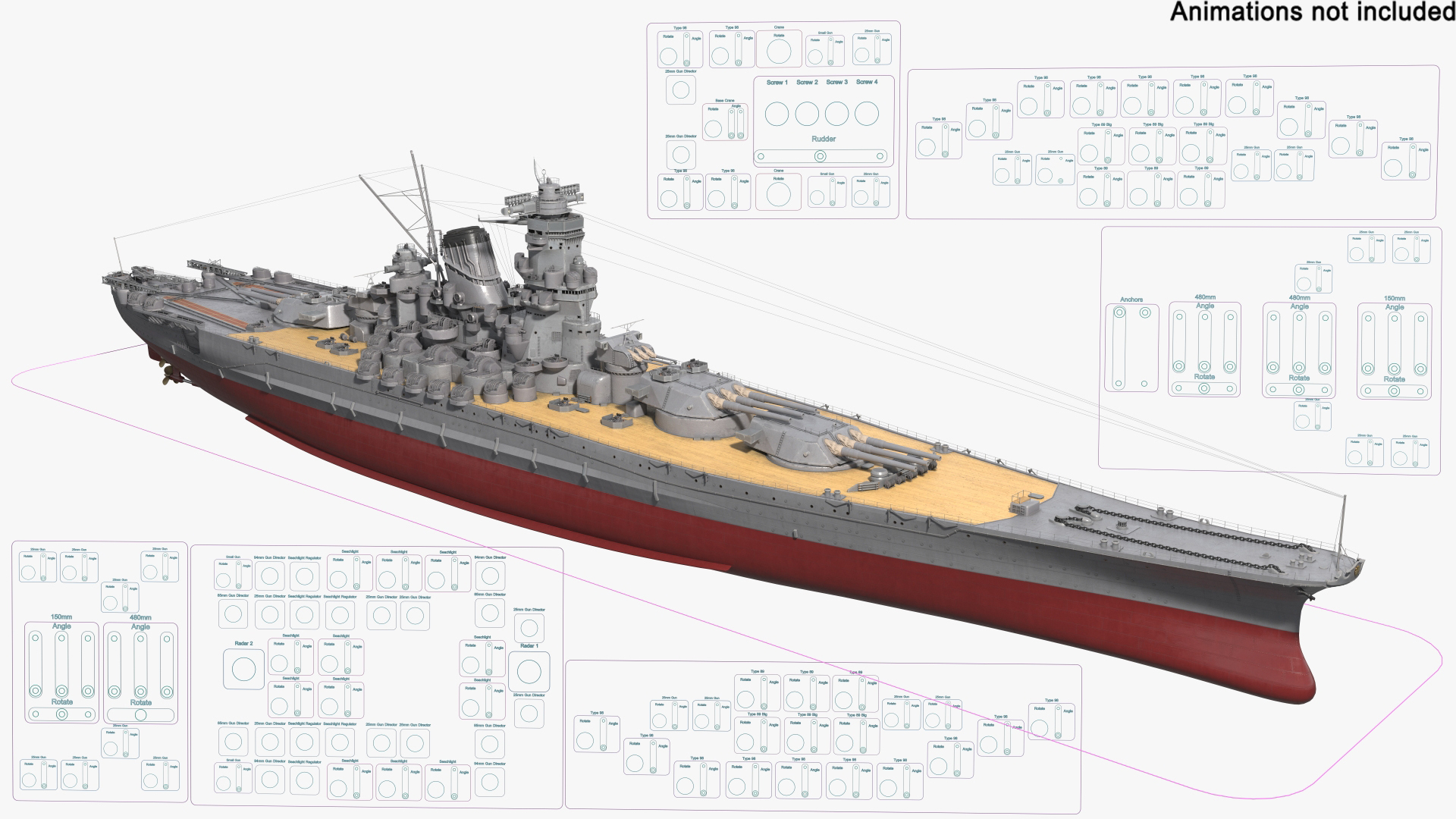 Japanese Battleship Yamato WWII Rigged 3D https://p.turbosquid.com/ts-thumb/DG/V3bwcB/yE/japanese_battleship_yamato_wwii_rigged_360/jpg/1758268881/1920x1080/turn_fit_q99/e05e82784c4c51c068b890793f4ff2c2fabf9ac3/japanese_battleship_yamato_wwii_rigged_360-1.jpg