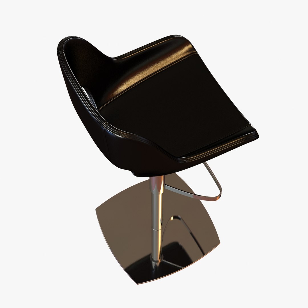 stool rigid shell 3d obj