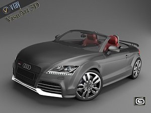 3ds max materials audi tt rs
