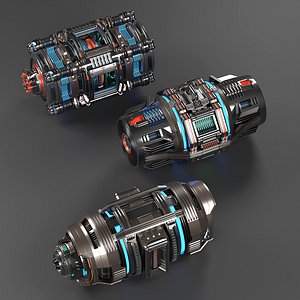 Sci Fi Mega Elements KITBASH - SUBDIVISION READY - pack 2