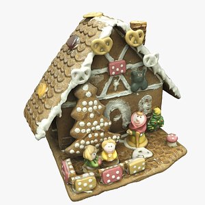Gingerbread House03 model