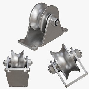 Cable Roller Sheave 3D model