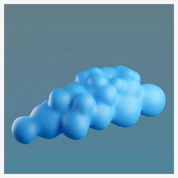 3D Cloud 3D Model - TurboSquid 2048368