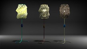 Floor Lamp 03 3D model