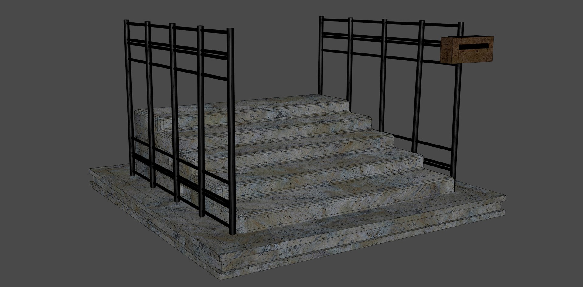 Ancient Stairs MailBox Door model https://p.turbosquid.com/ts-thumb/DG/tZzHp8/cL/stairs6/jpg/1746723906/1920x1080/fit_q87/f0619fa3fe3aec92e8a9d542d0c5c3172a824318/stairs6.jpg