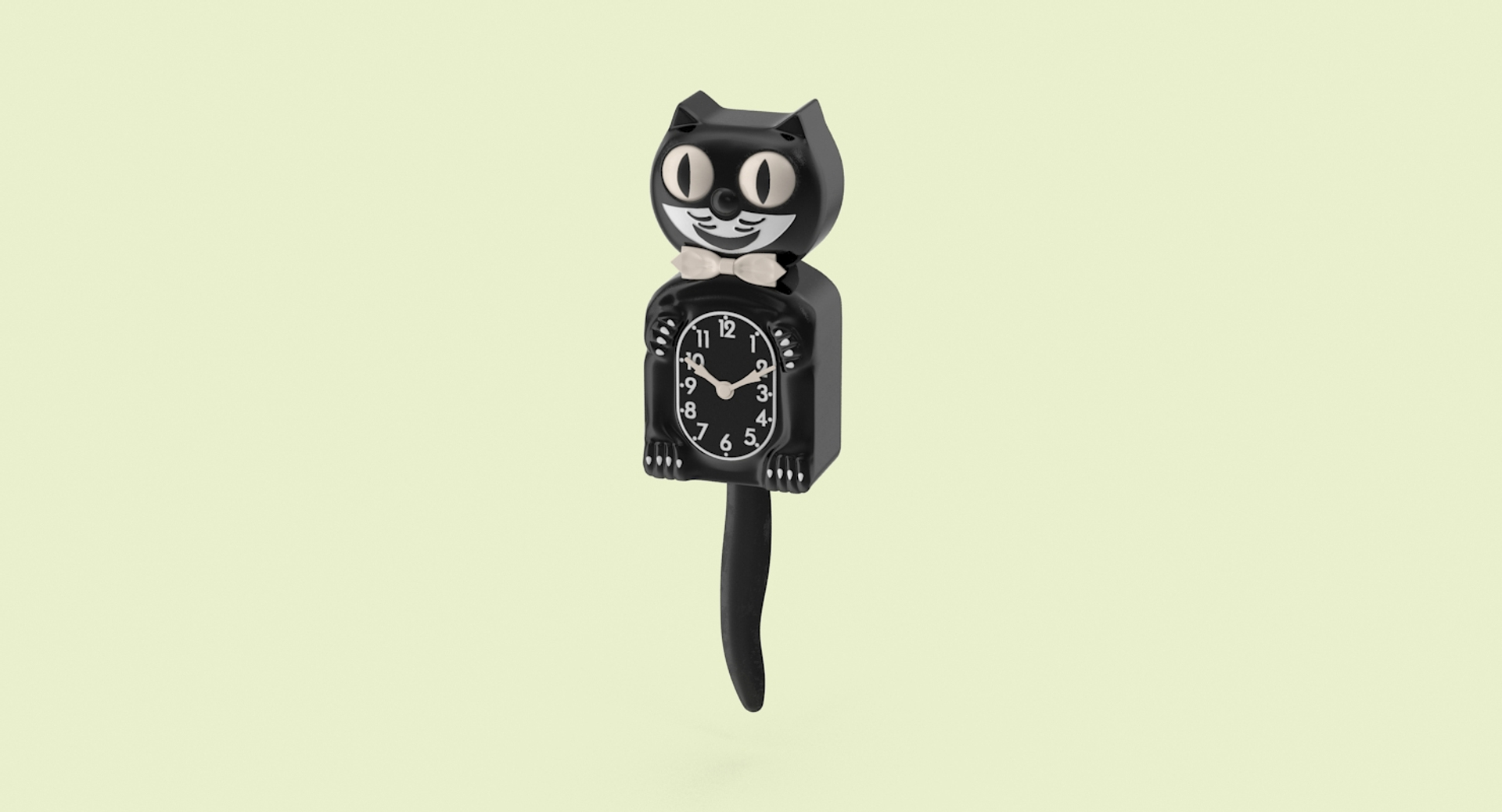 3d Model Kitcat Clock