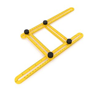 multi angle measuring ruler 3D