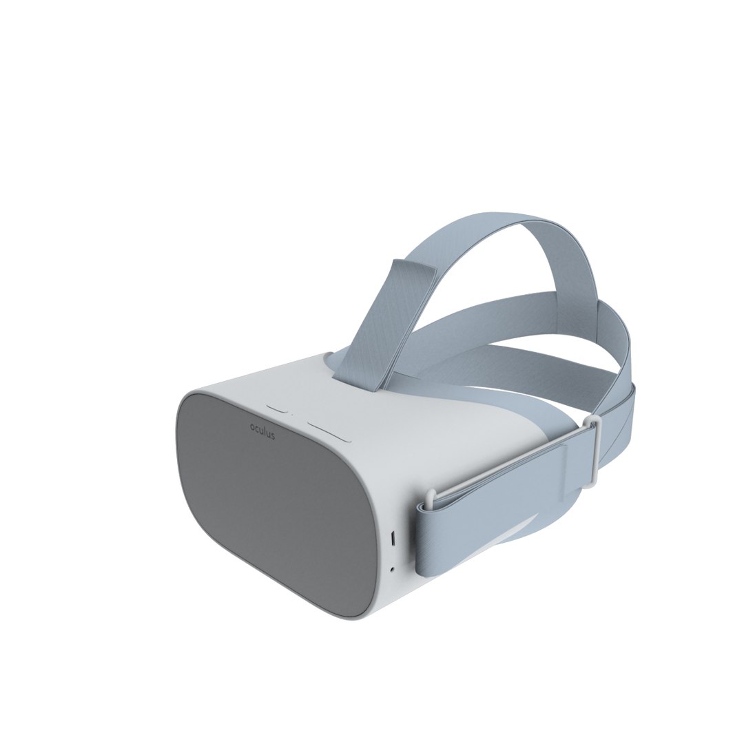 Oculus Quest 2 VR Headset 3D model