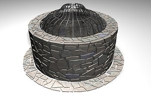 stone water 3d c4d