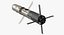 Millitary Missiles and Rockets Collection 7 3D model