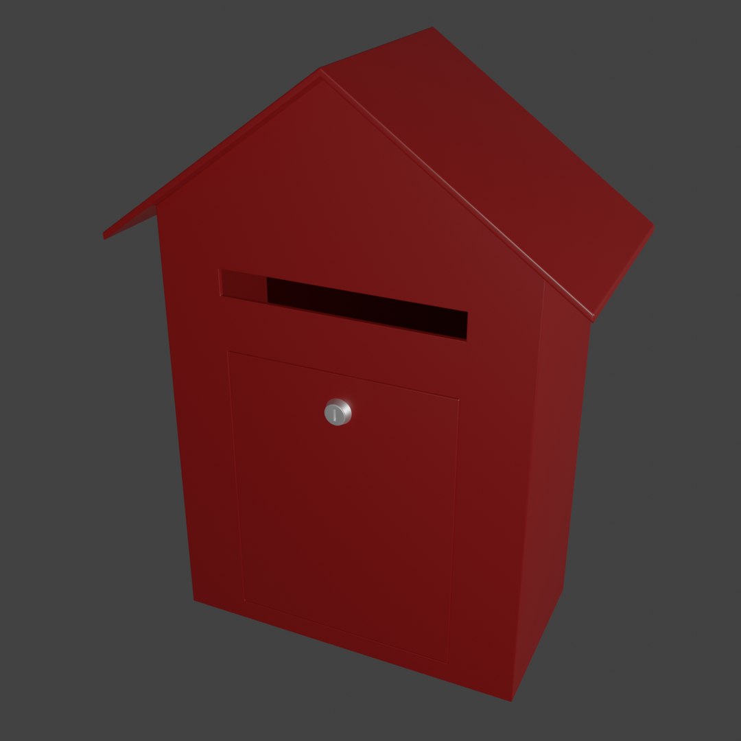 Mailbox Mail Box 3D Model - TurboSquid 1572680