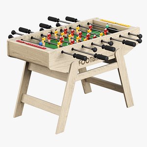 Table Football Game FGE-03 3D model