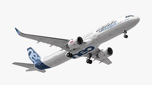 3D Airbus A321neo