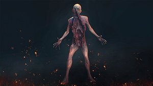 3D Zombie model