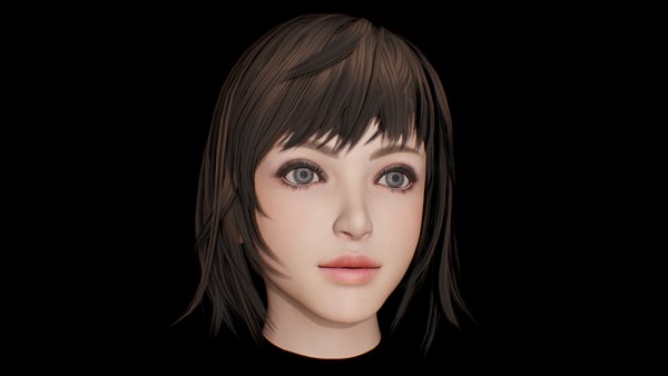 3D Teen Head