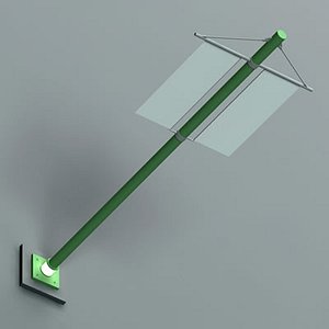 3d model exterior lamp